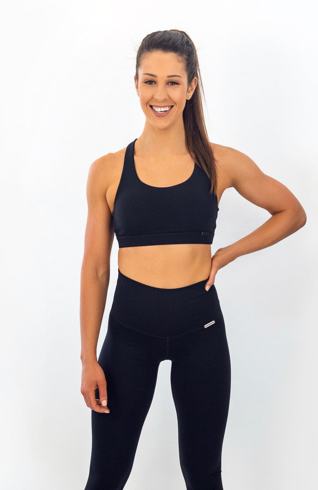 Zuma Sports Bra - Black Ink