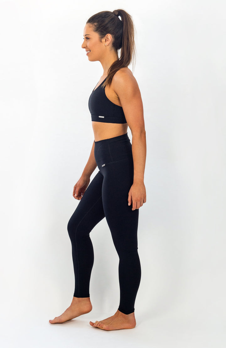 Zuma Sports Bra - Black Ink