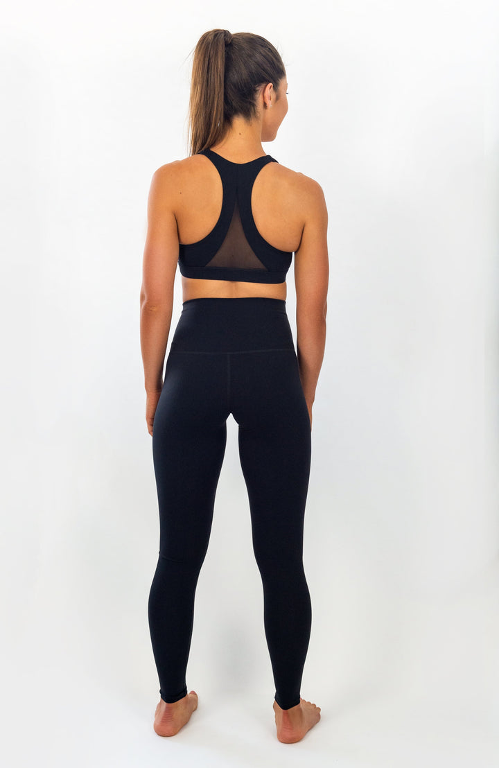Zuma Sports Bra - Black Ink