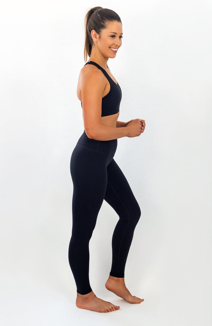 Zuma Sports Bra - Black Ink