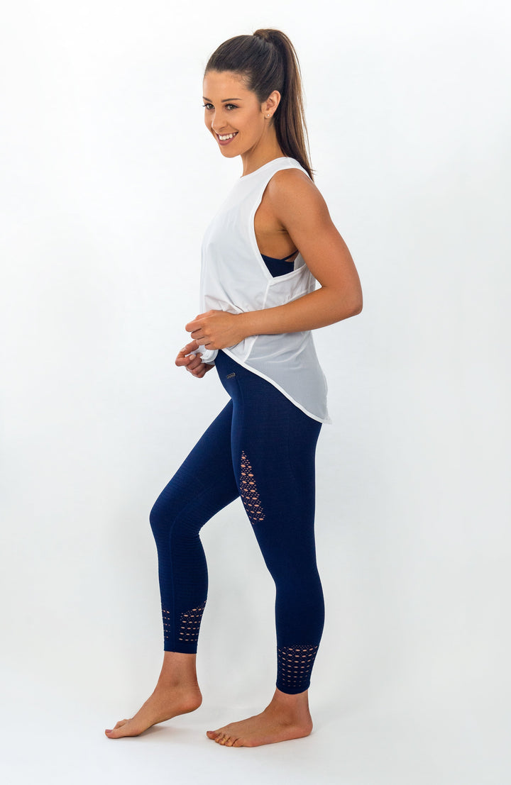 Crete Tie-Back Top - Snow White