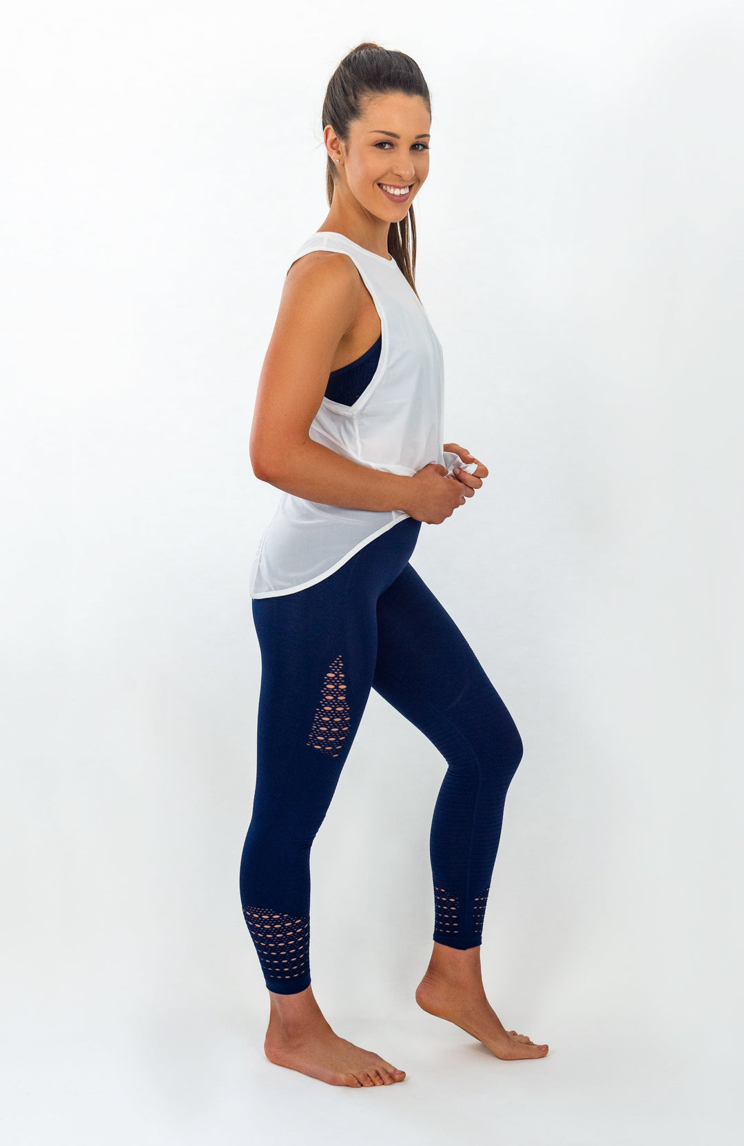 Crete Tie-Back Top - Snow White