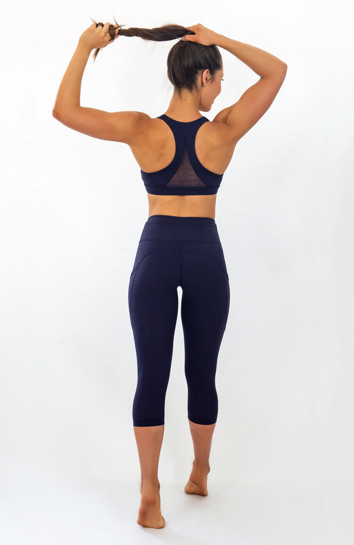 Zuma Sports Bra - Midnight Blue