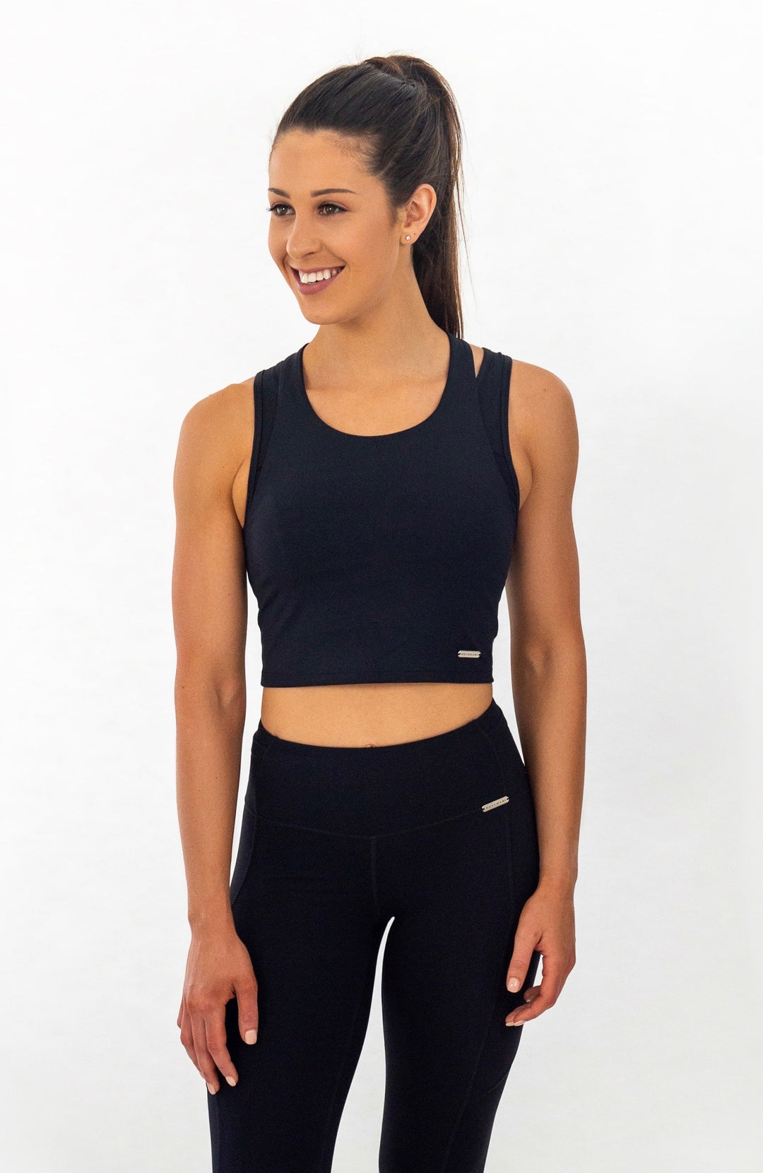 Balmoral Sports Bra - Black Ink