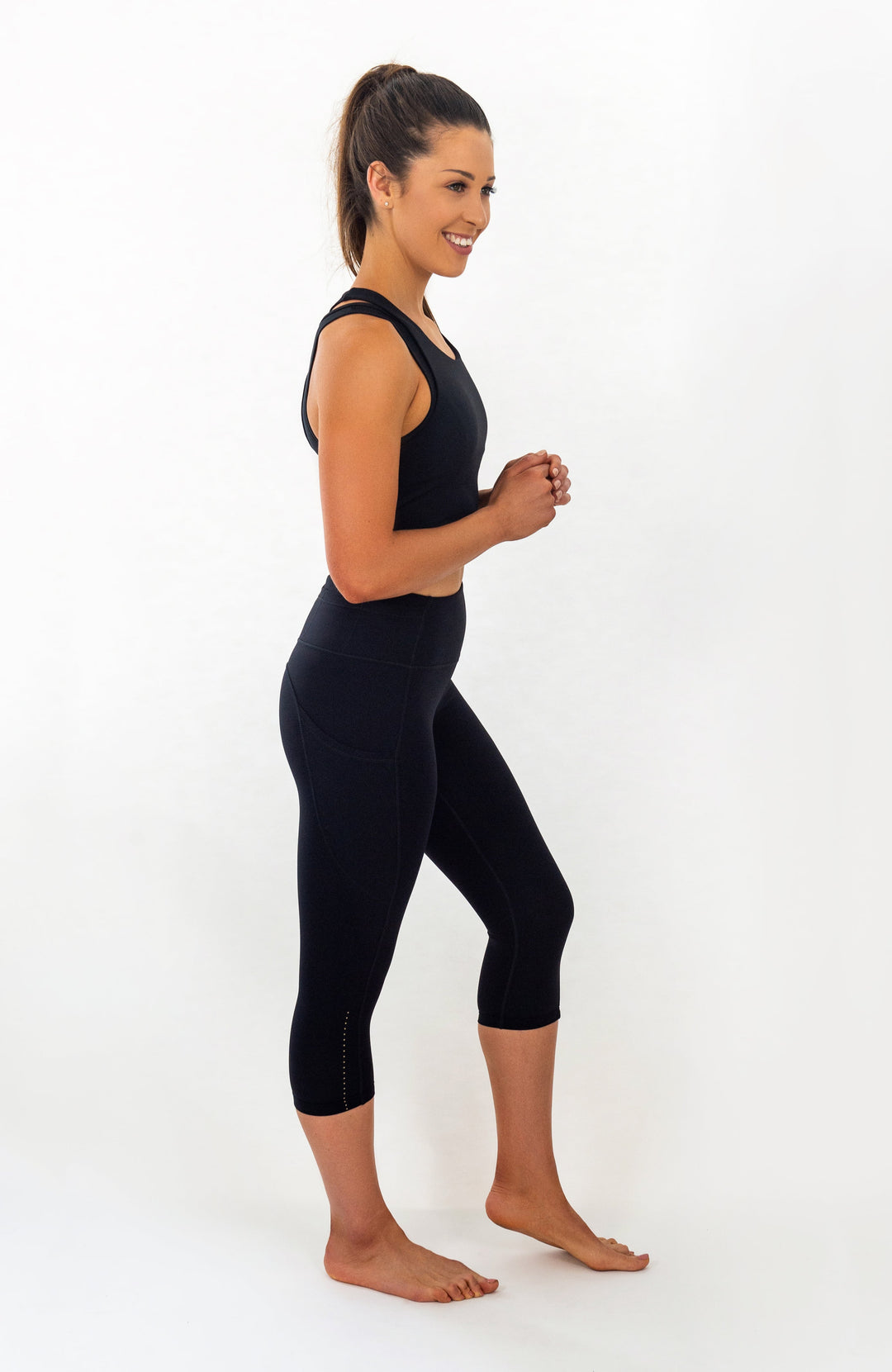 Balmoral Sports Bra - Black Ink