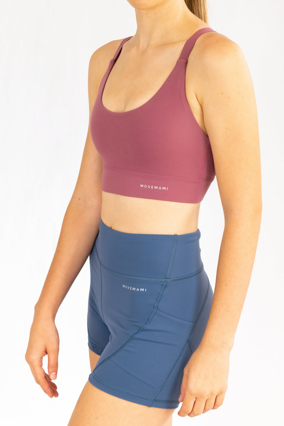 Georgia Sports Bra - Pink Rosewood