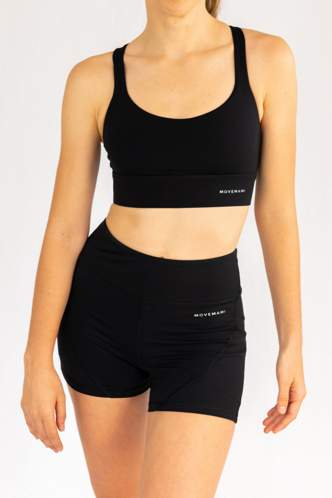 Noosa Sports Bra - Black Ink