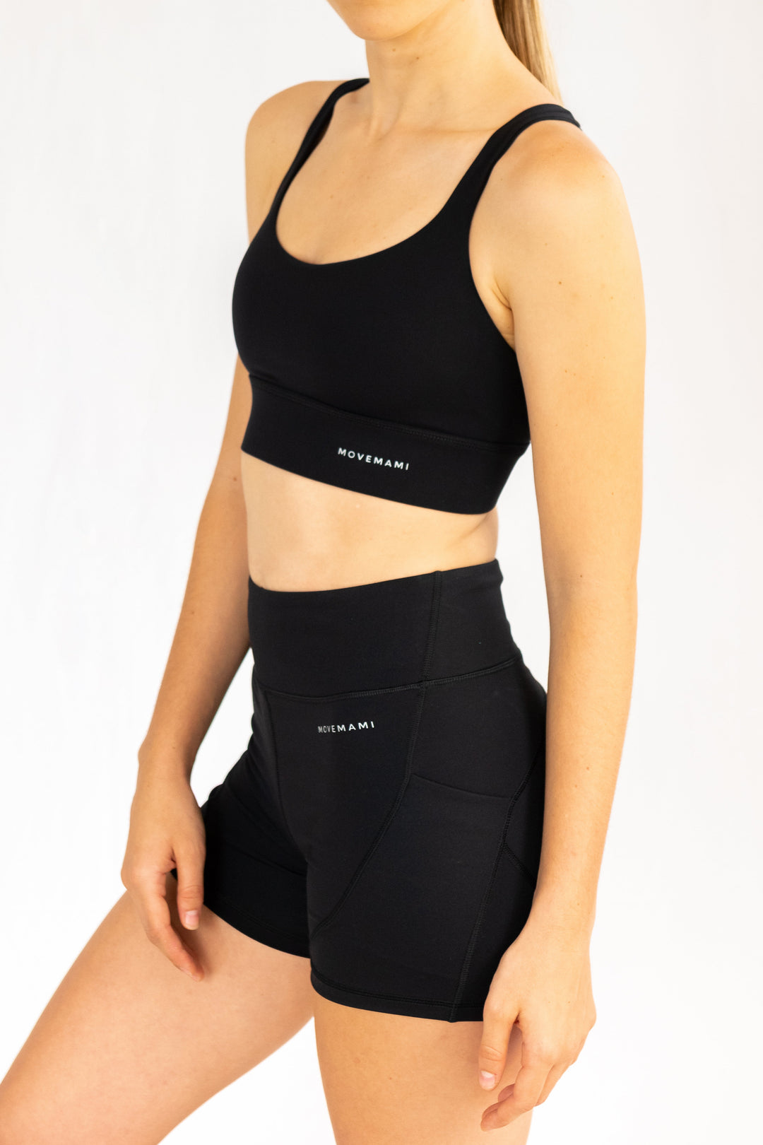 Noosa Sports Bra - Black Ink