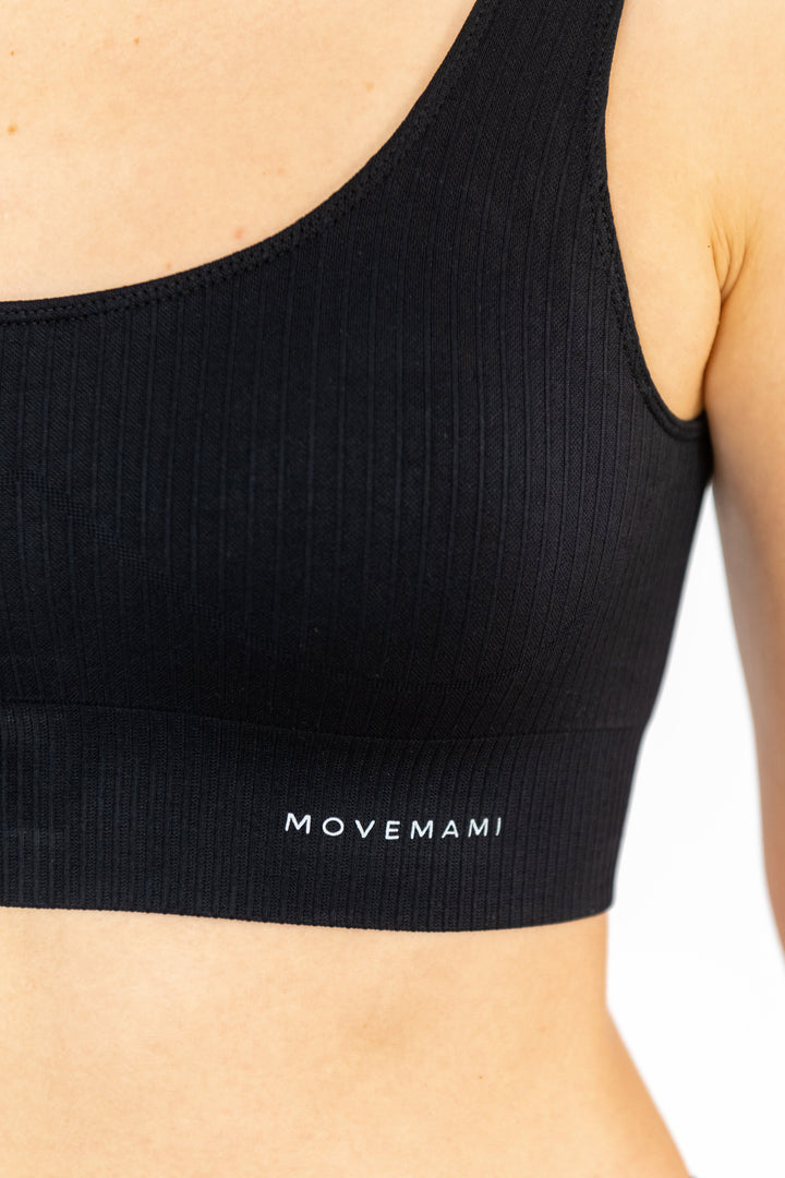 Savanna Sports Bra - Black Ink