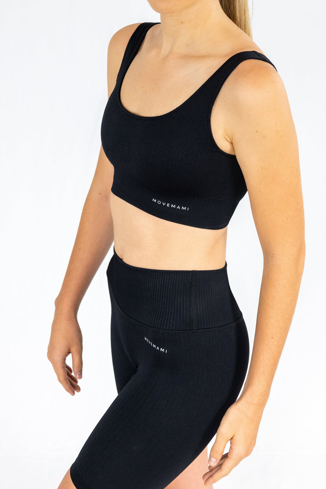 Savanna Sports Bra - Black Ink