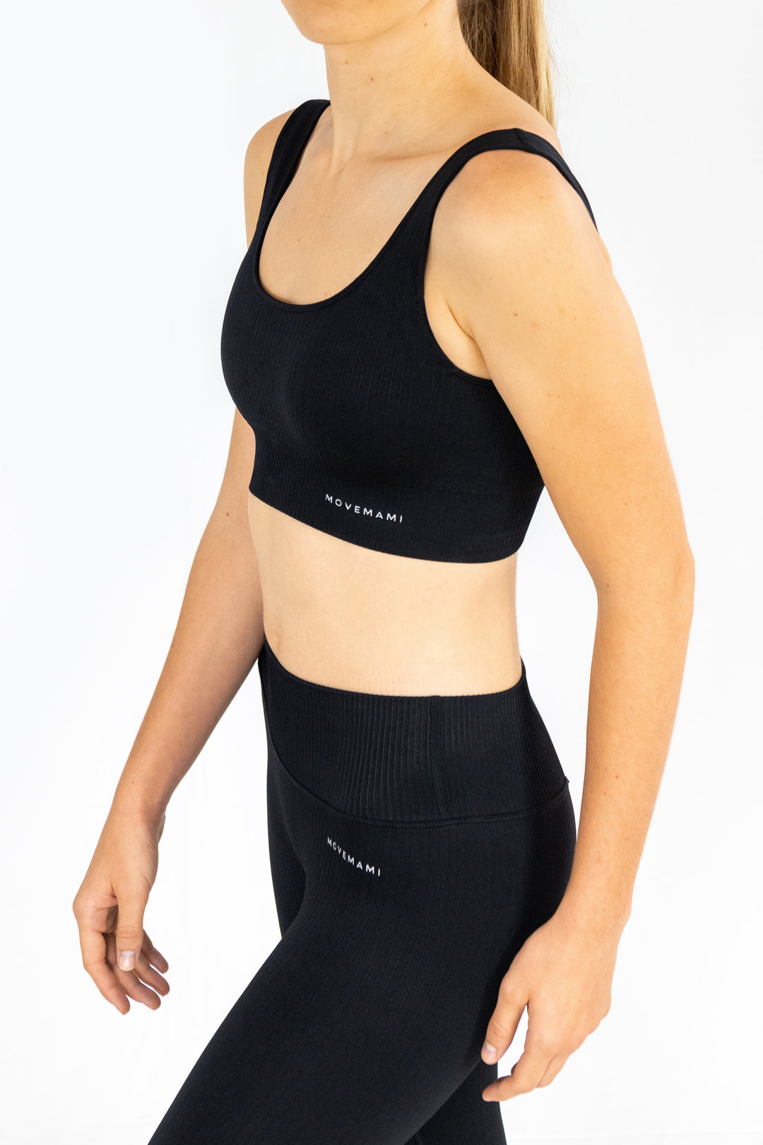 Savanna Sports Bra - Black Ink