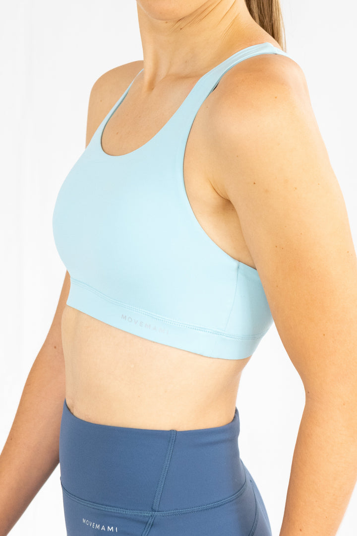Zuma Sports Bra - Baby Blue
