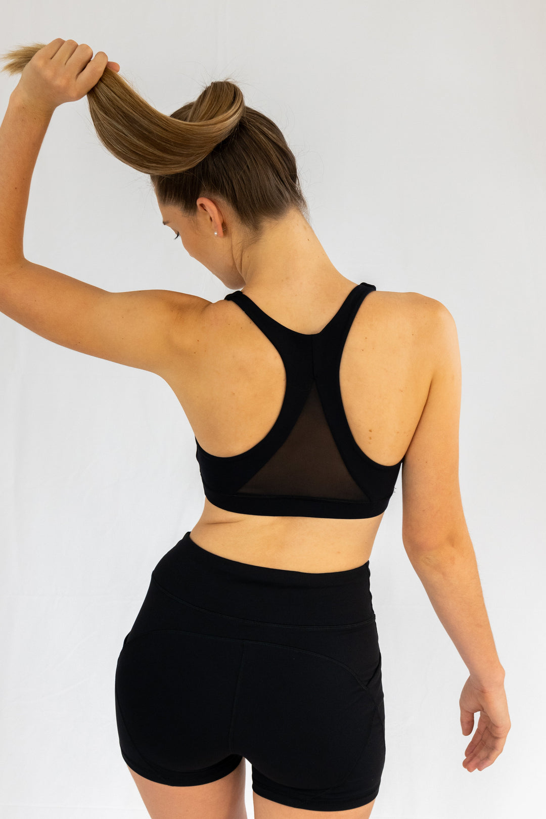 Zuma Sports Bra - Black Ink