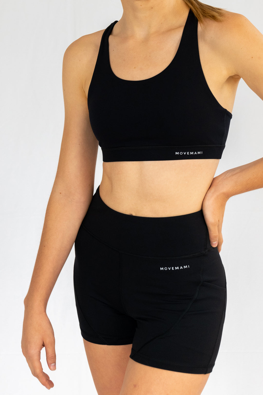 Zuma Sports Bra - Black Ink