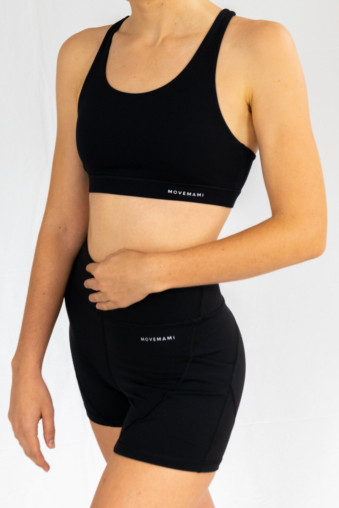 Zuma Sports Bra - Black Ink