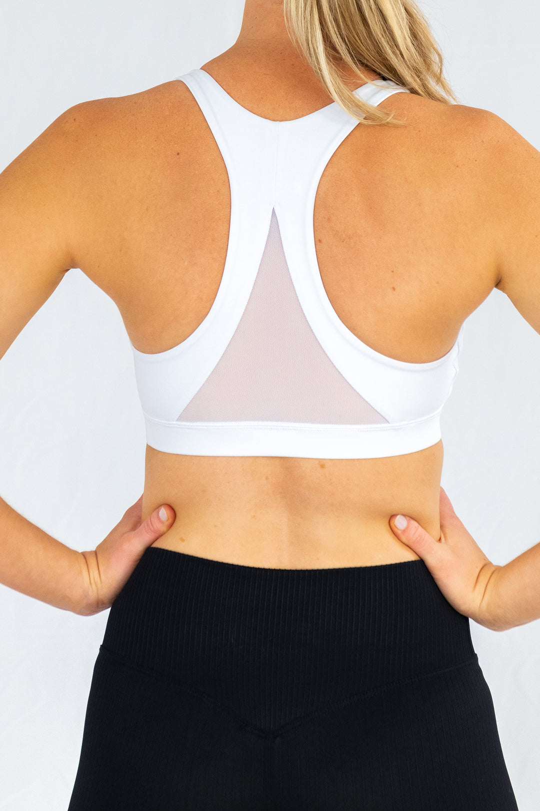 Zuma Sports Bra - Snow White