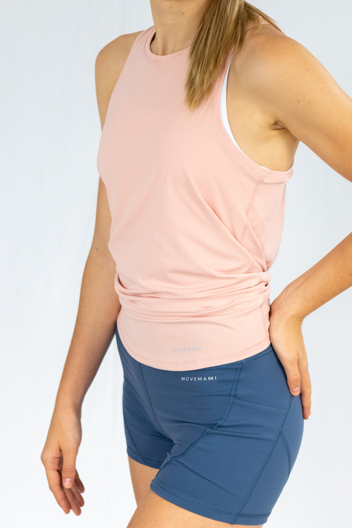 Corfu Tie-Back Top - Pink Lemonade