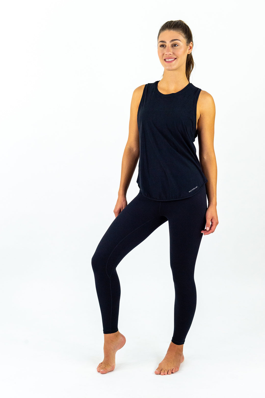 Crete Tie-Back Top - Black Ink