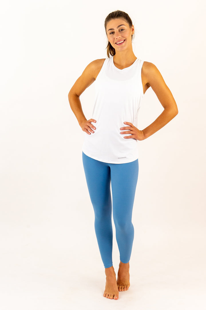 Corfu Tie-Back Top - Snow White