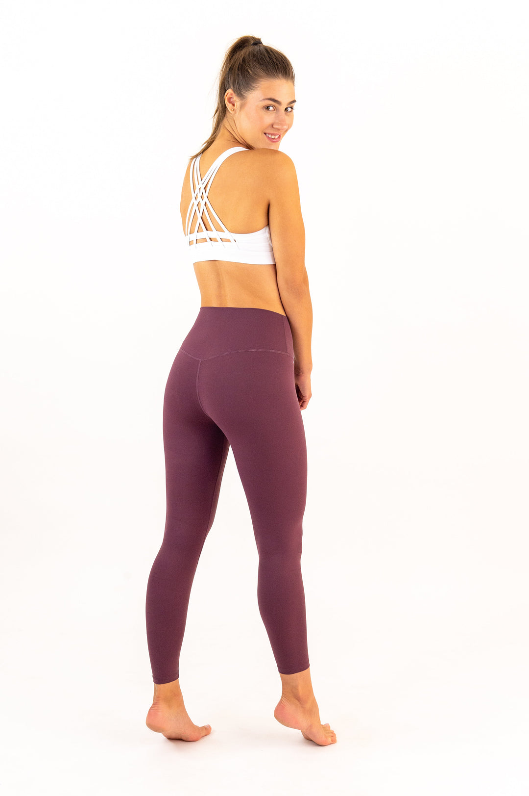 Odessa Leggings - Red Wine
