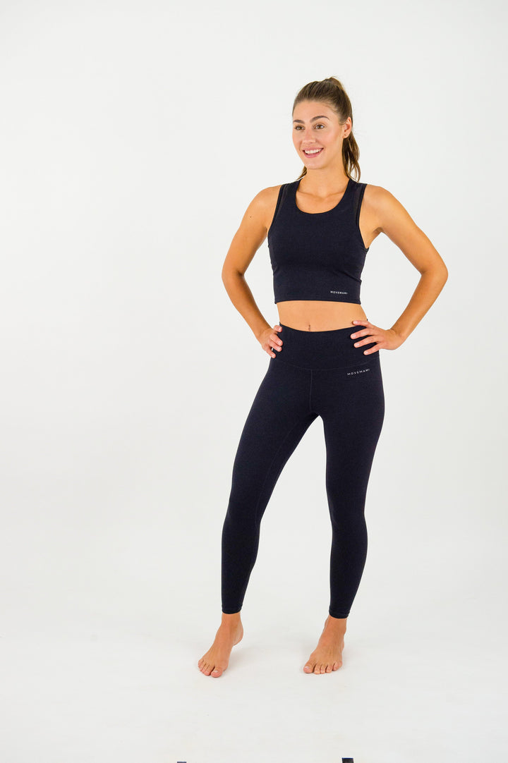 Balmoral Sports Bra - Black Ink
