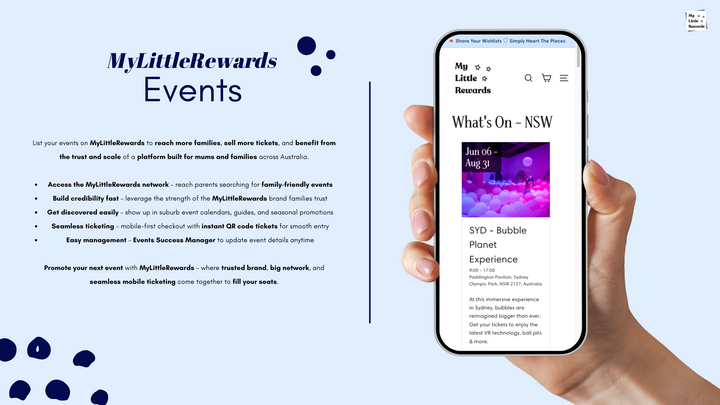 Premium Event Listing